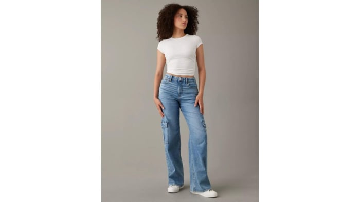 American Eagle cargo jeans
