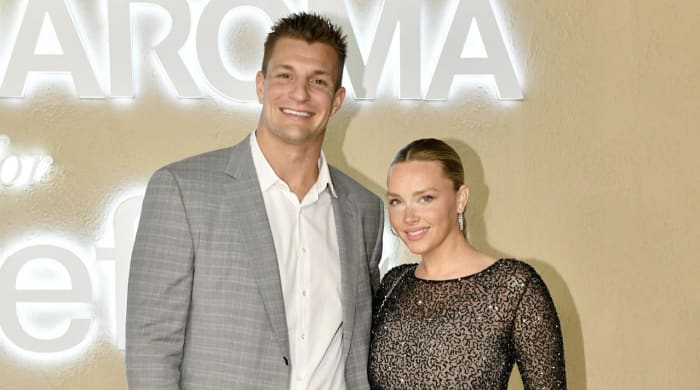 Rob Gronkowski and Camille Kostek.