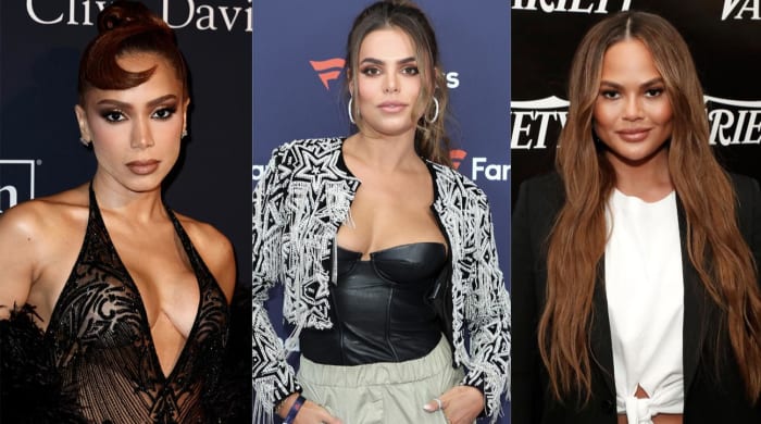 Anitta, Brooks Nader and Chrissy Teigen.