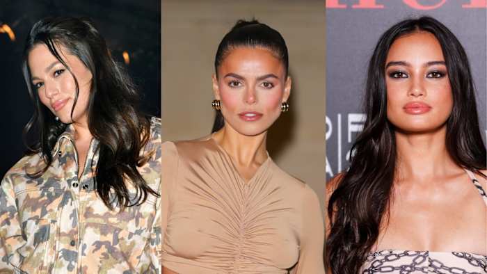 Ashley Graham, Brooks Nader and Kelsey Merritt.