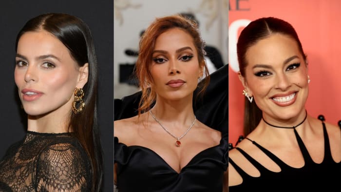 Brooks Nader, Anitta and Ashley Graham.
