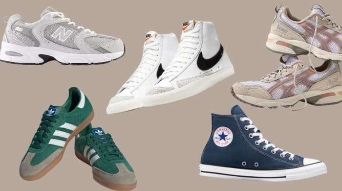 Fall sneakers.