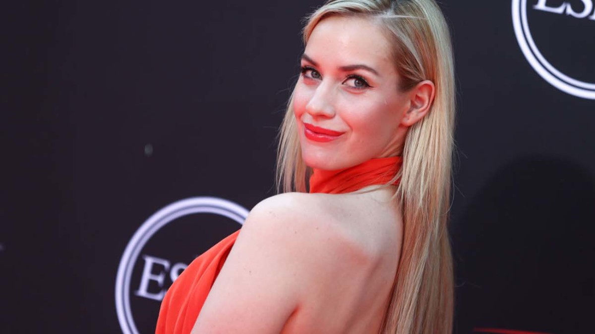 Paige Spiranac attends the 2018 ESPYS at Microsoft Theater in Los Angeles.