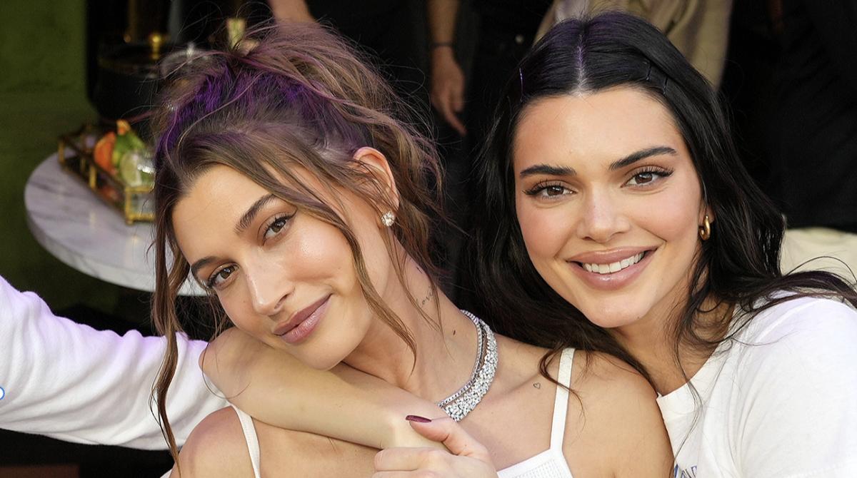 Hailey Bieber and Kendall Jenner.