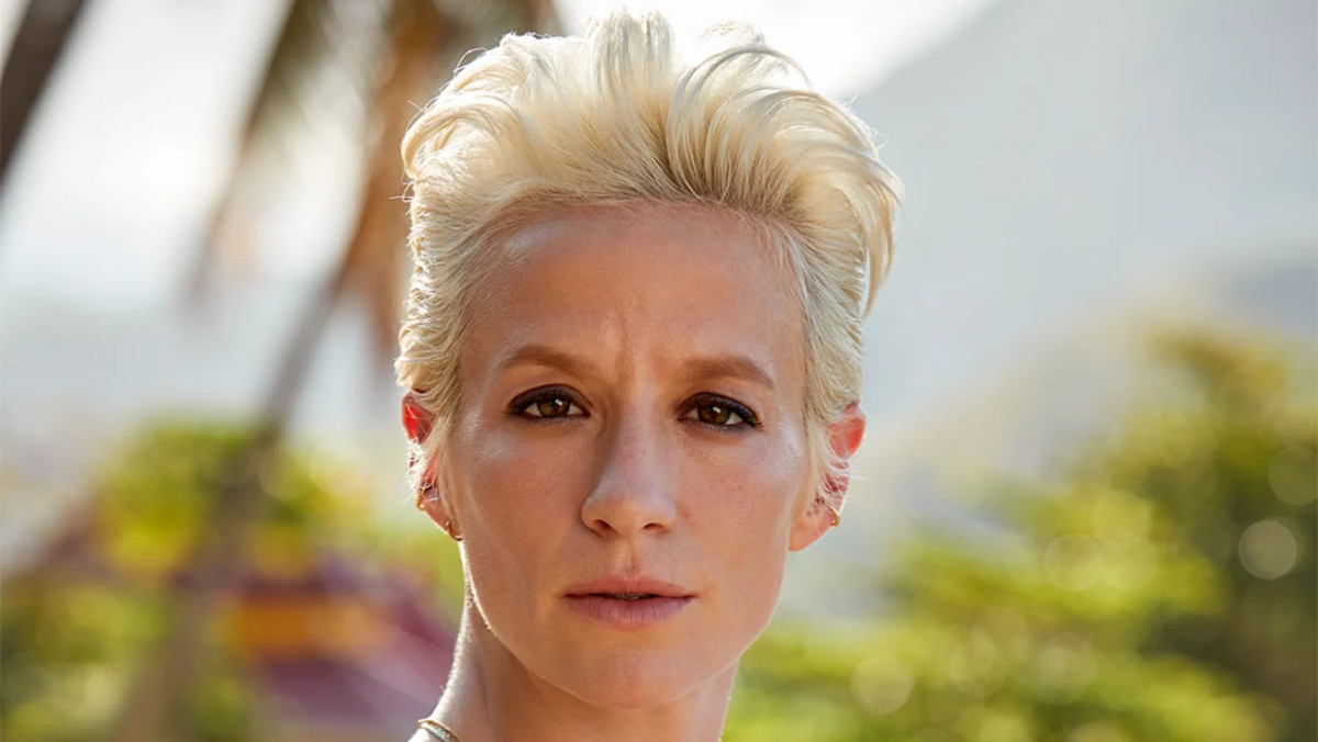 Megan Rapinoe was photographed by Ben Watts in St. Lucia.