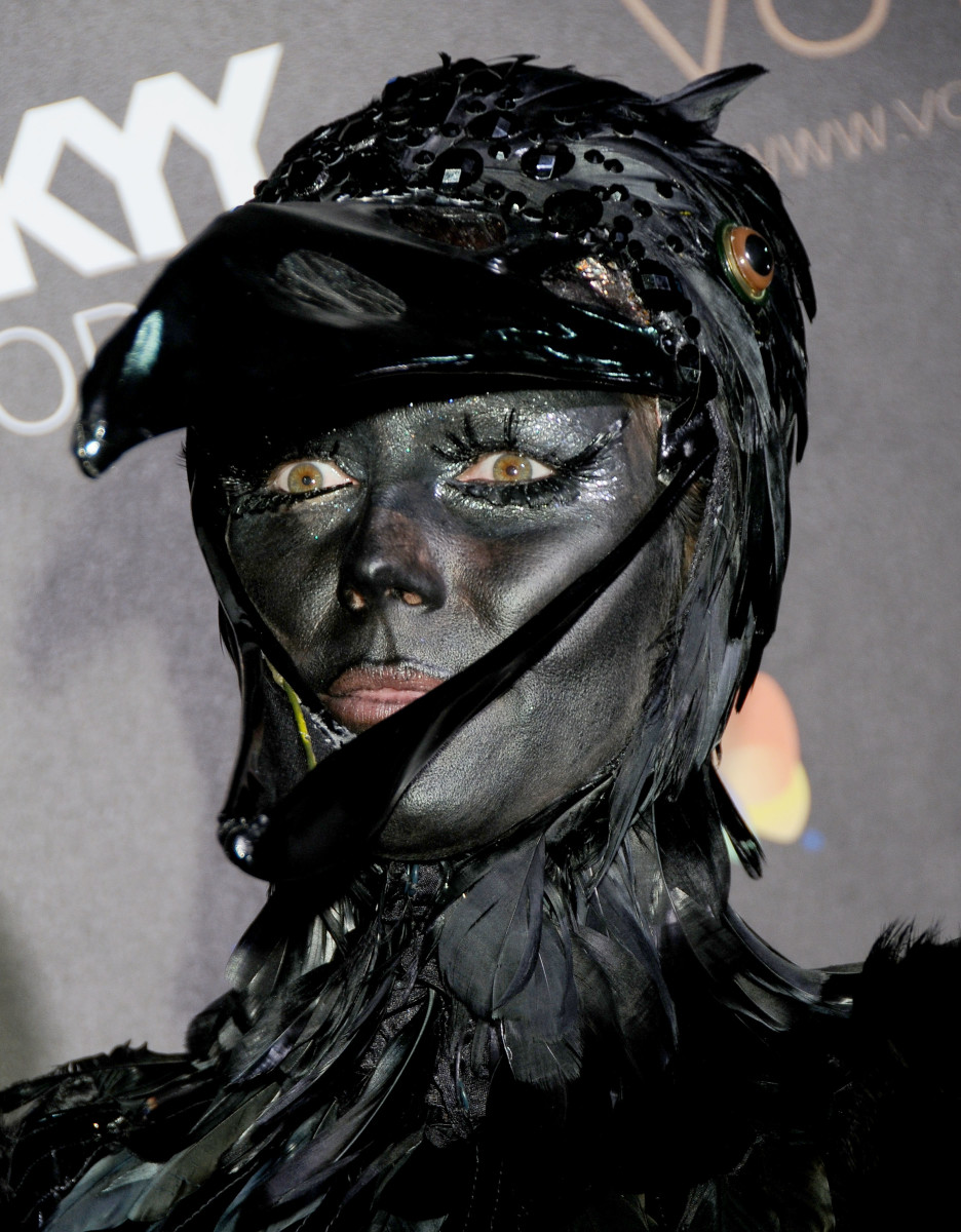 Heidi Klum arrives at her 10th Annual Halloween Party Presented By MSN and Skyy Vodka at Voyeur on October 31, 2009 in West Hollywood, California. 