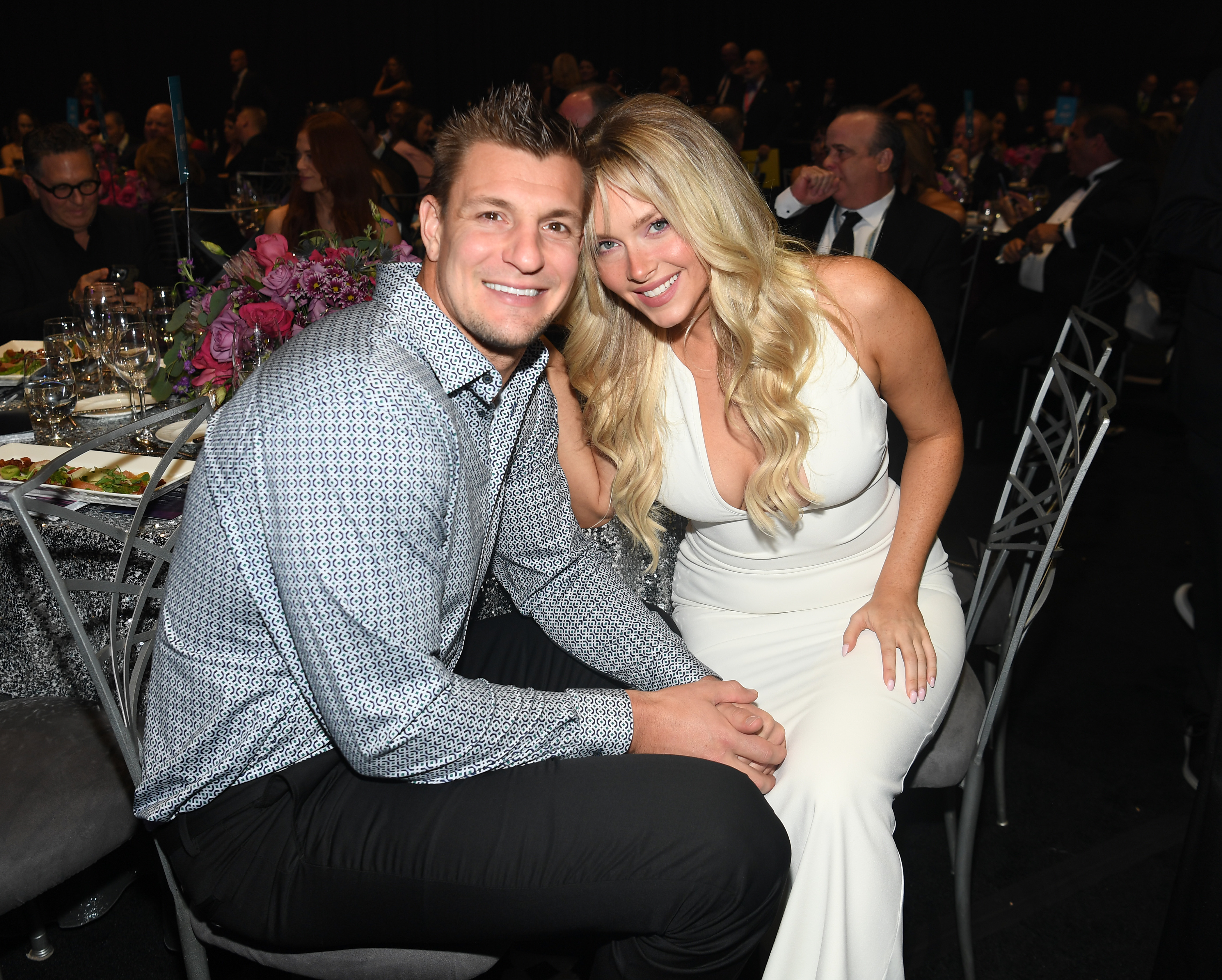 Rob Gronkowski and Camille Kostek Are Being Flooded With Fan Art - Maxim