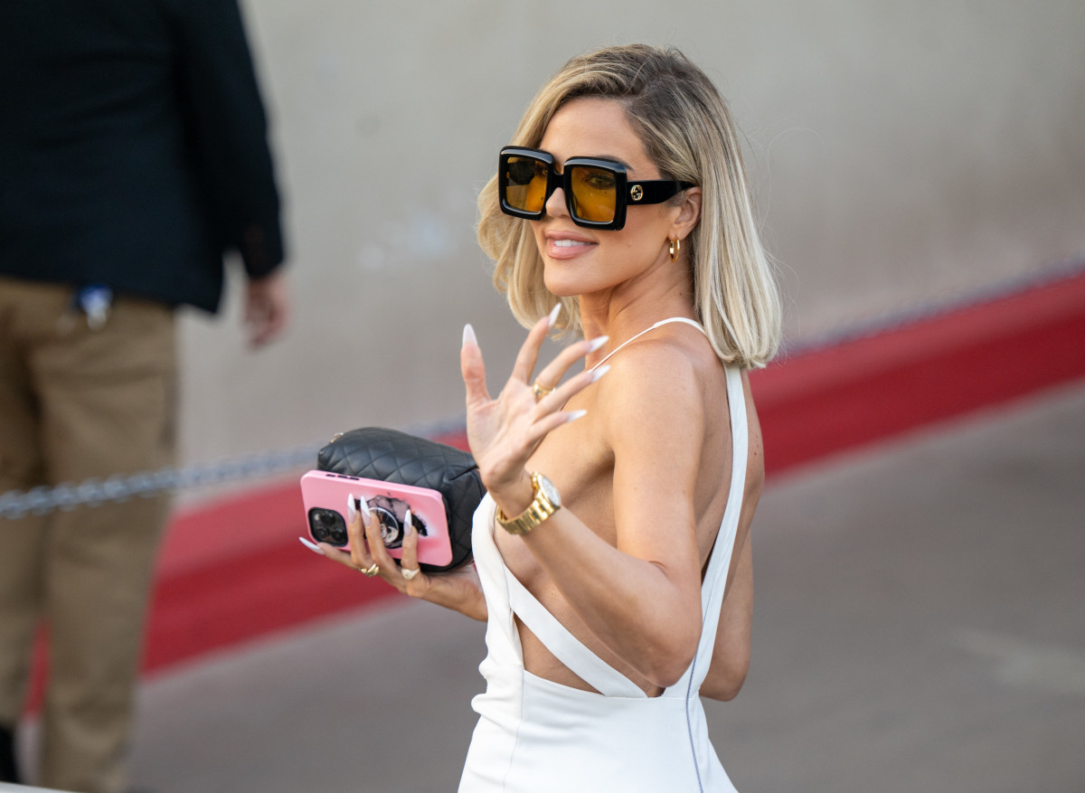 Khloe Kardashian makes the scene in Los Angeles.