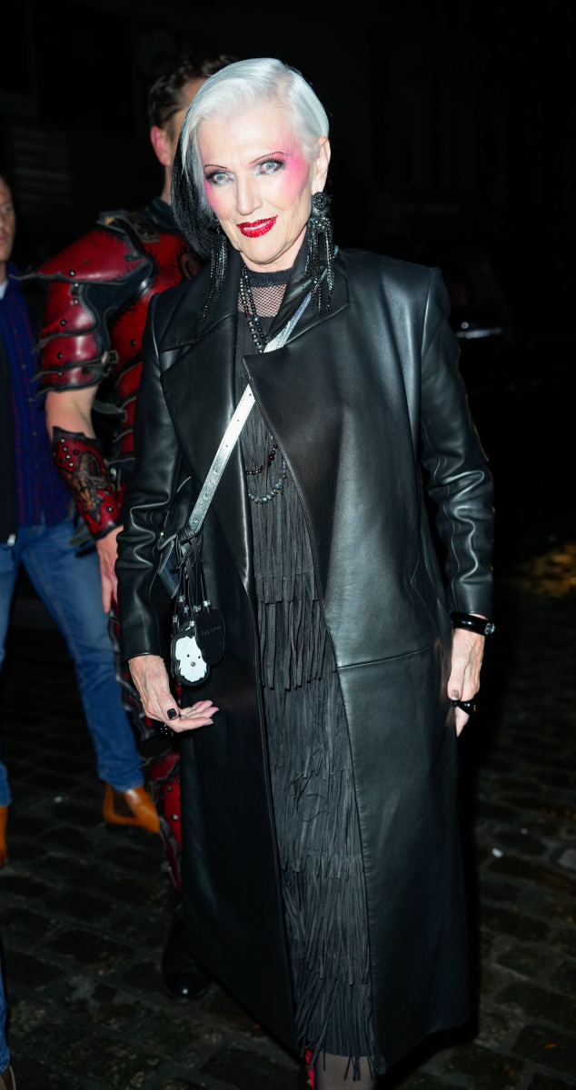Maye Musk at Heidi Klum’s 21st Annual Halloween Party. 