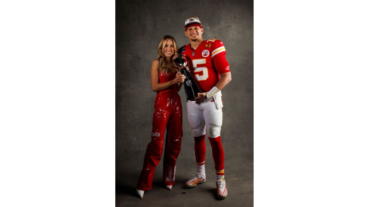 Brittany and Patrick Mahomes