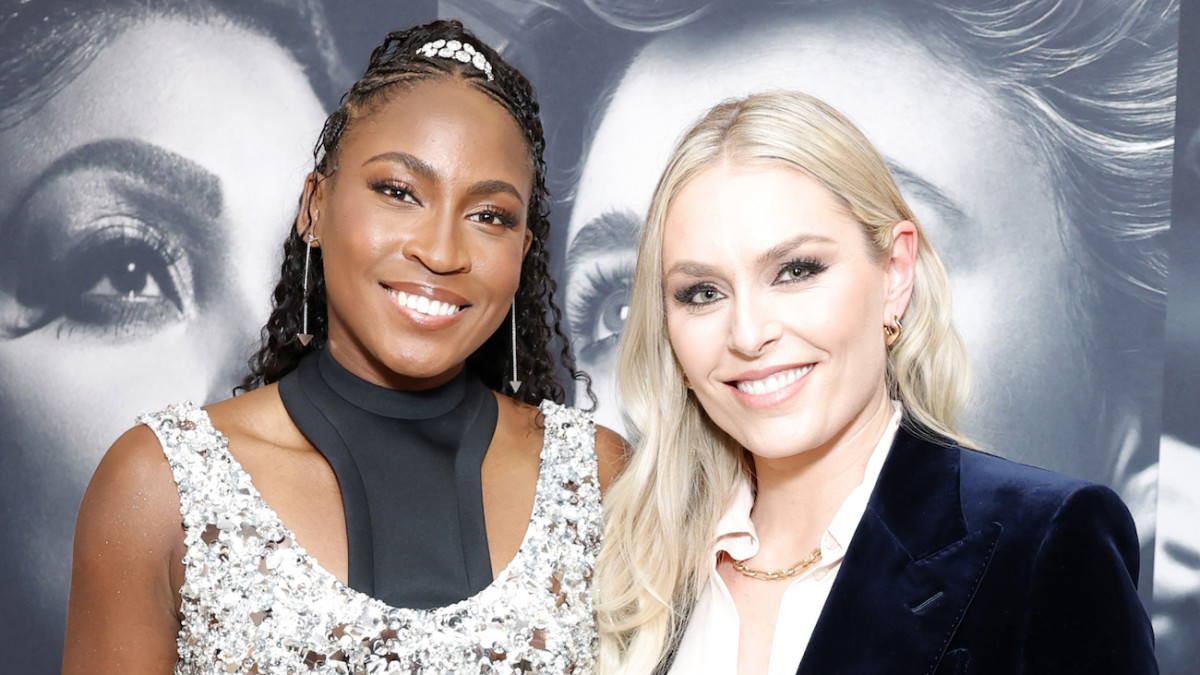 Coco Gauff and Lindsey Vonn