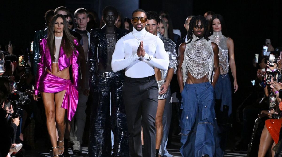 The LaQuan Smith runway show during New York Fashion Week.