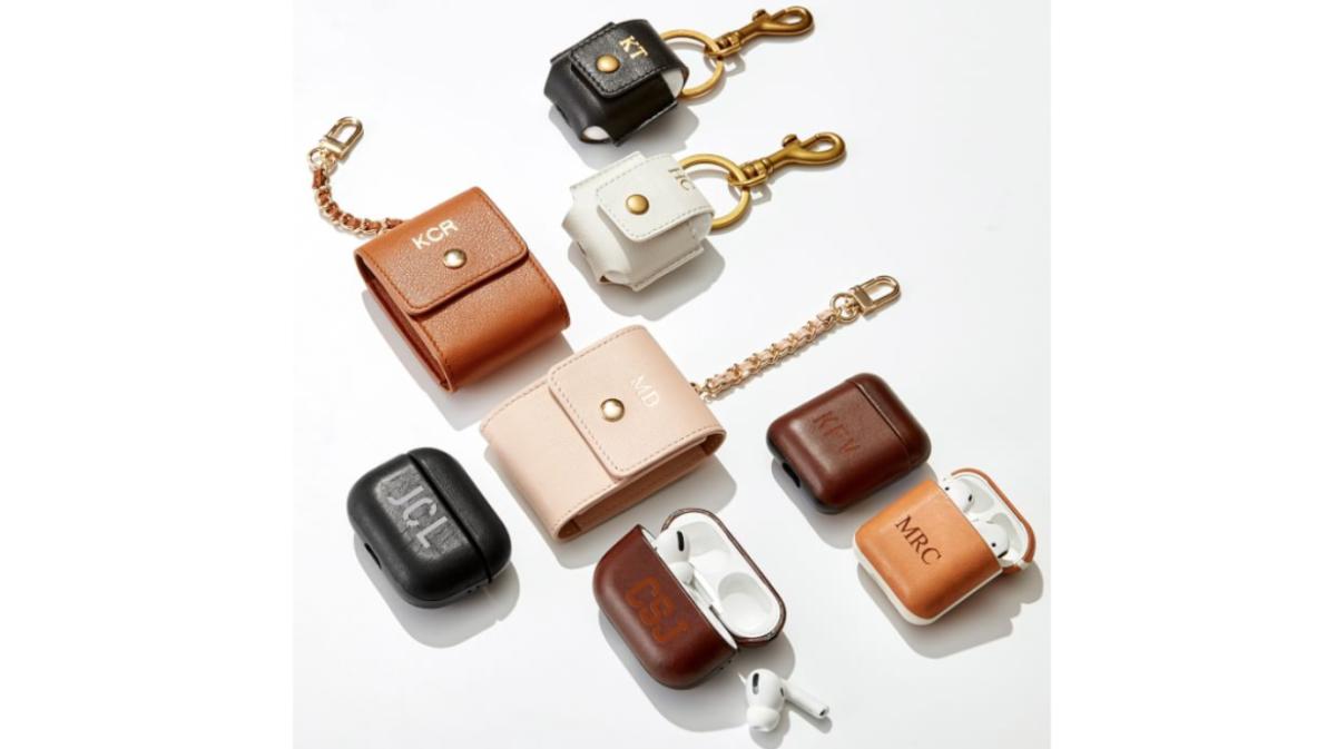 PitkaLeather 10 Pack Natural Leather Keychains Blank -DIY Natural Leather Key Fobs, Hardware Included - Ready to Be Personalized by Stamping, Engraving