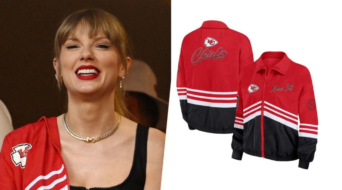 Taylor Swift and Kansas City windbreaker