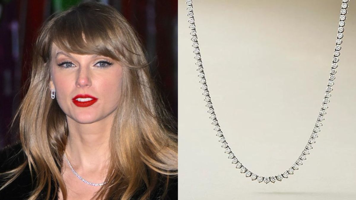 Taylor Swift and tennis necklace