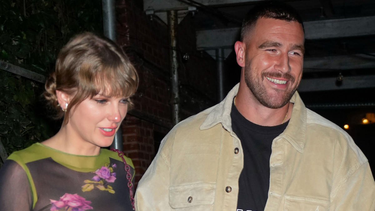 Taylor Swift and Travis Kelce