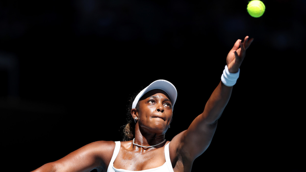 Sloane Stephens Commemorates Her First Round Australian Open Win With a